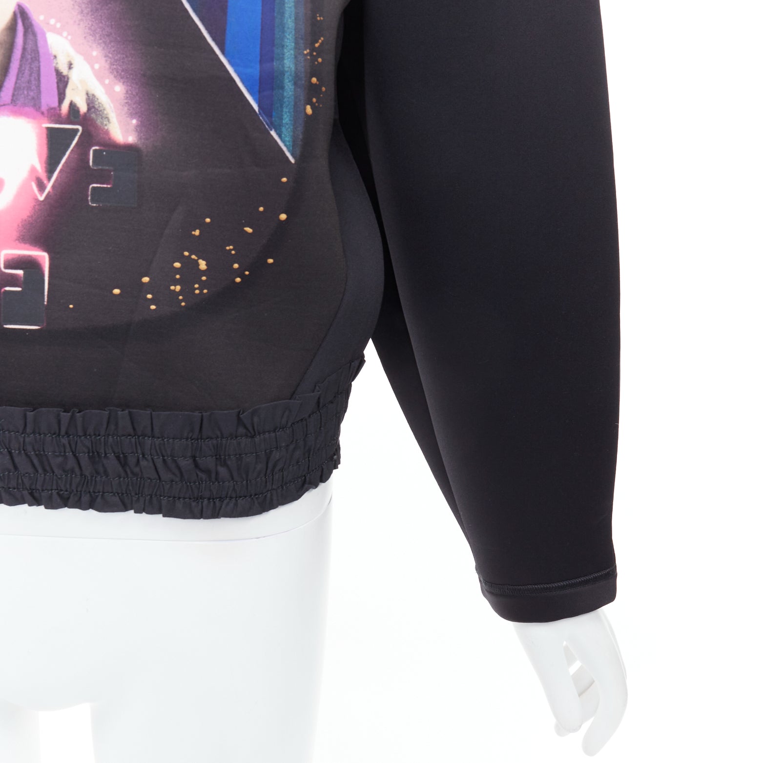 Balenciaga Sci-fi Print Top - Back view