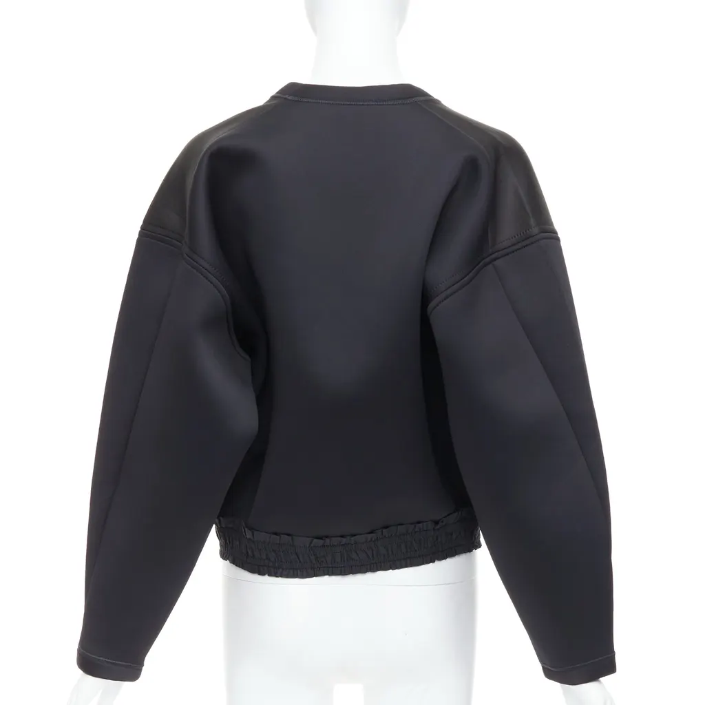 Balenciaga Sci-fi Print Top Black Polyester Very good - Box View