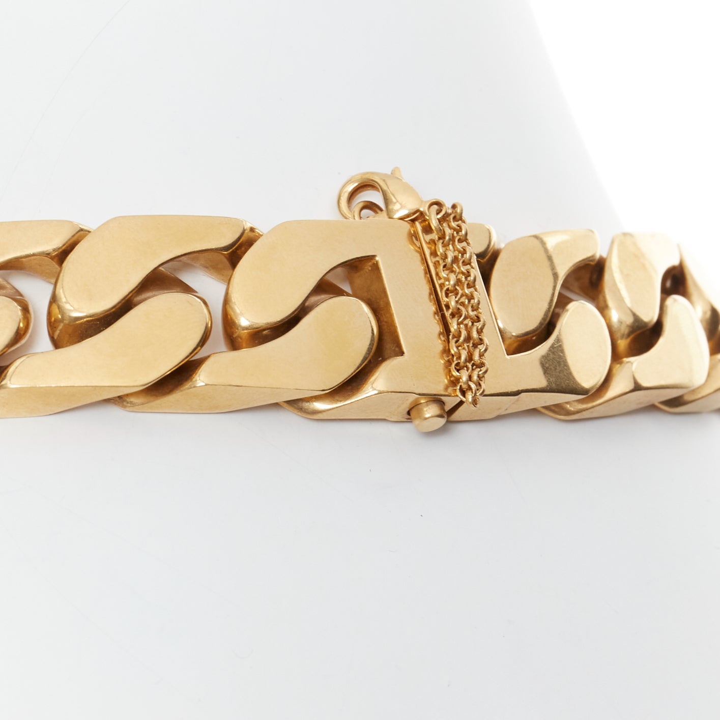 Celine Gold ID Choker - Back view