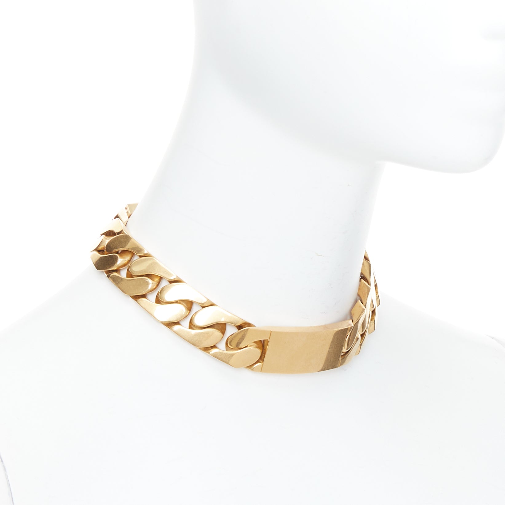 Celine Gold ID Choker - Image 6