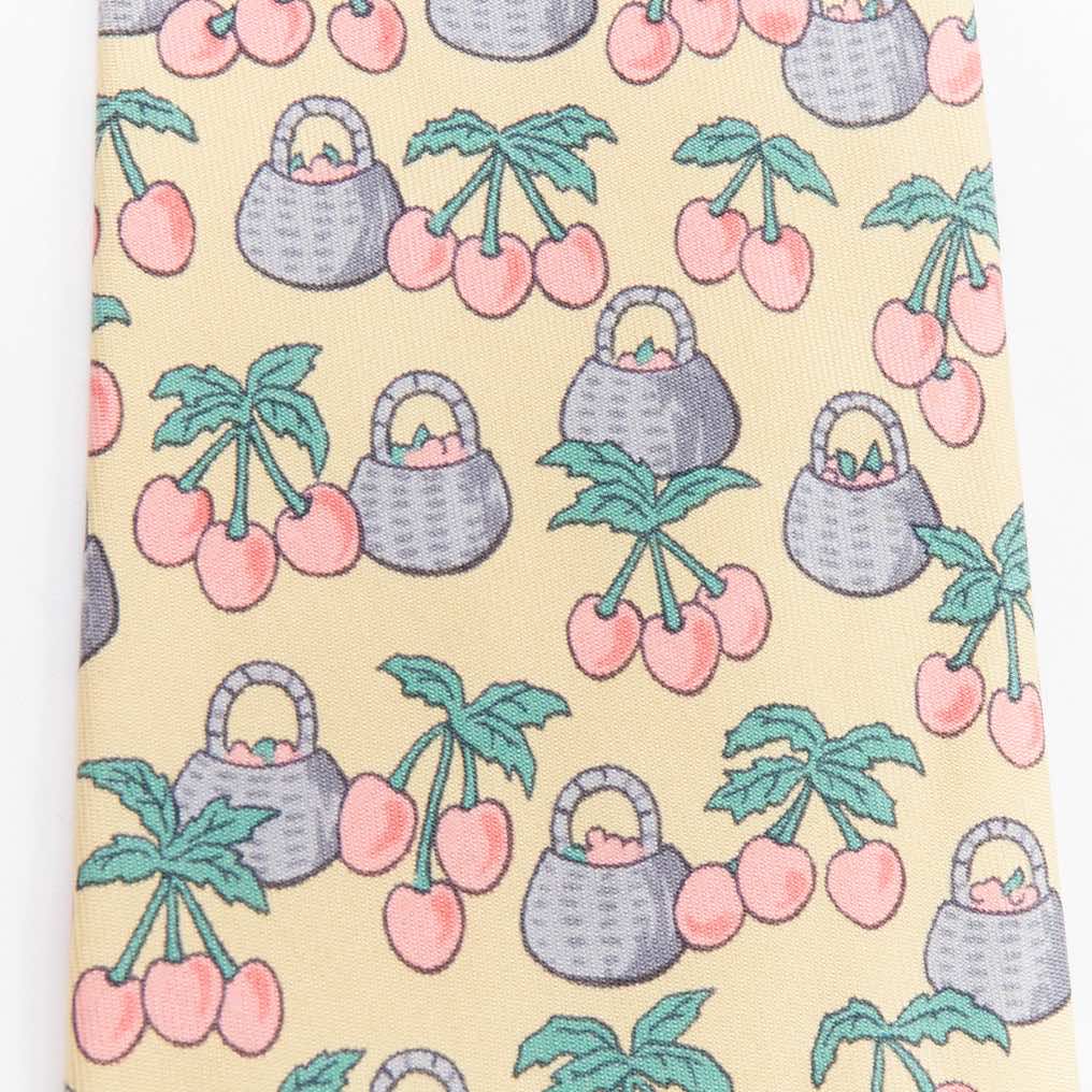 Hermès Cherry Basket Tie - Image 6
