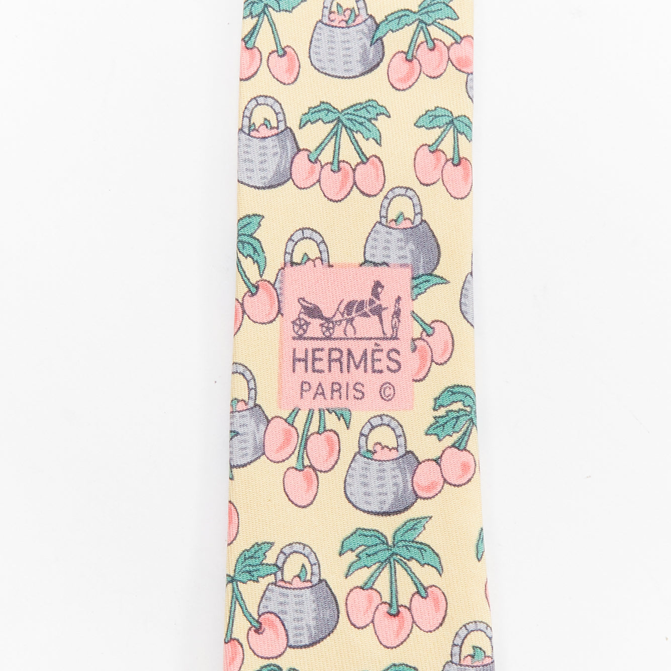Hermès Cherry Basket Tie - 4