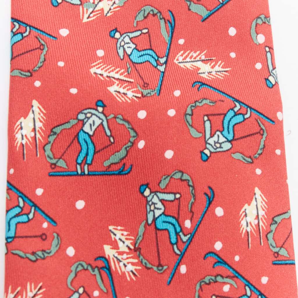 Hermès Skiier Snow Tie - Image 6