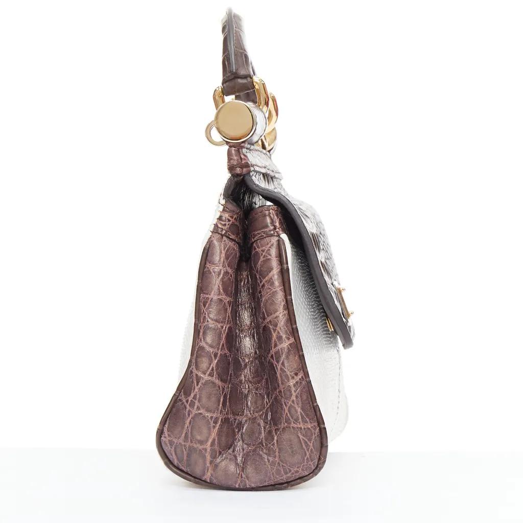Dolce & Gabbana Miss Sicily Brown Leather Very good - Model View