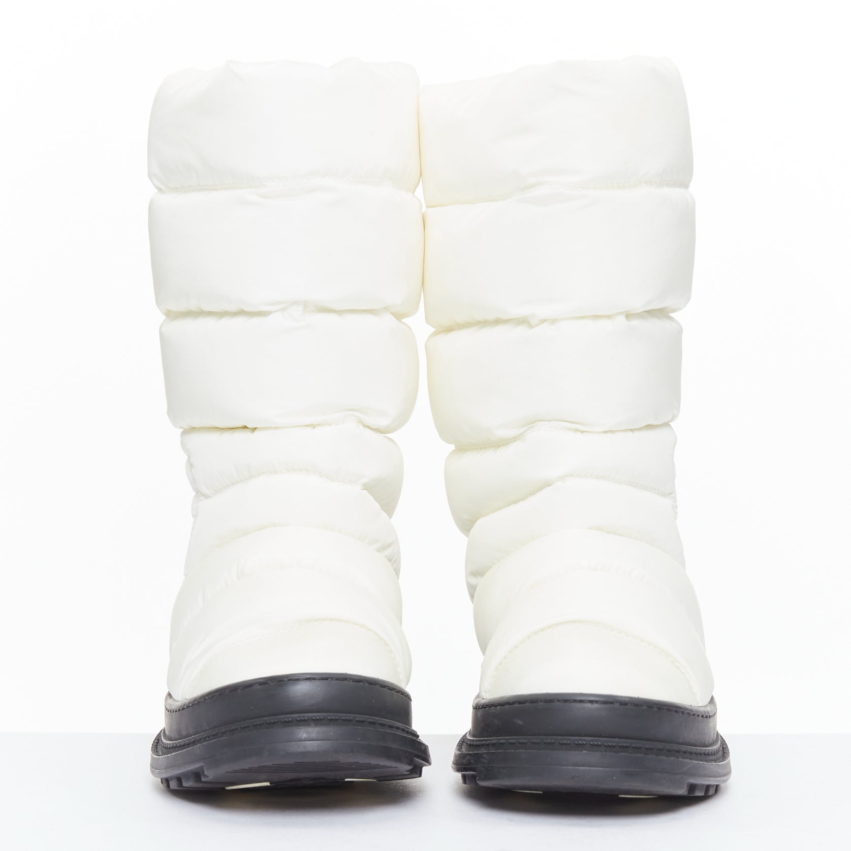 Chanel Cream nylon CC logo - Image 6