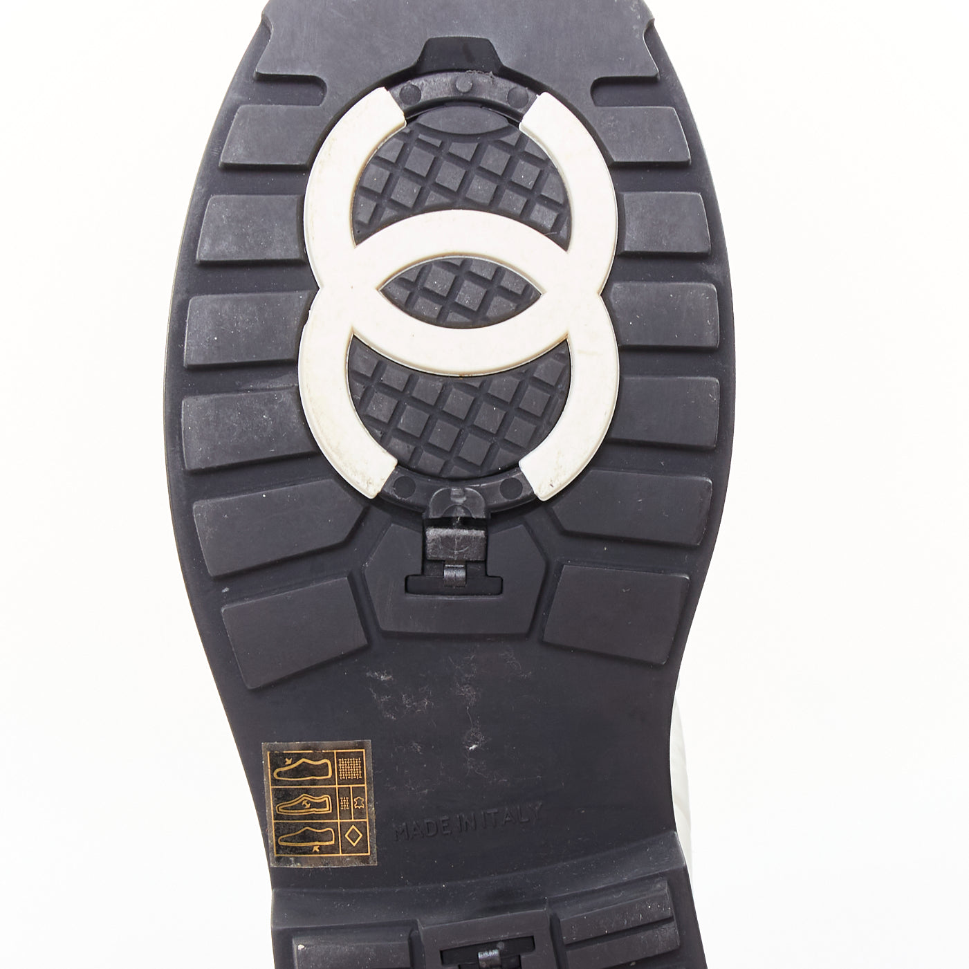 Chanel Cream nylon CC logo - Image 11