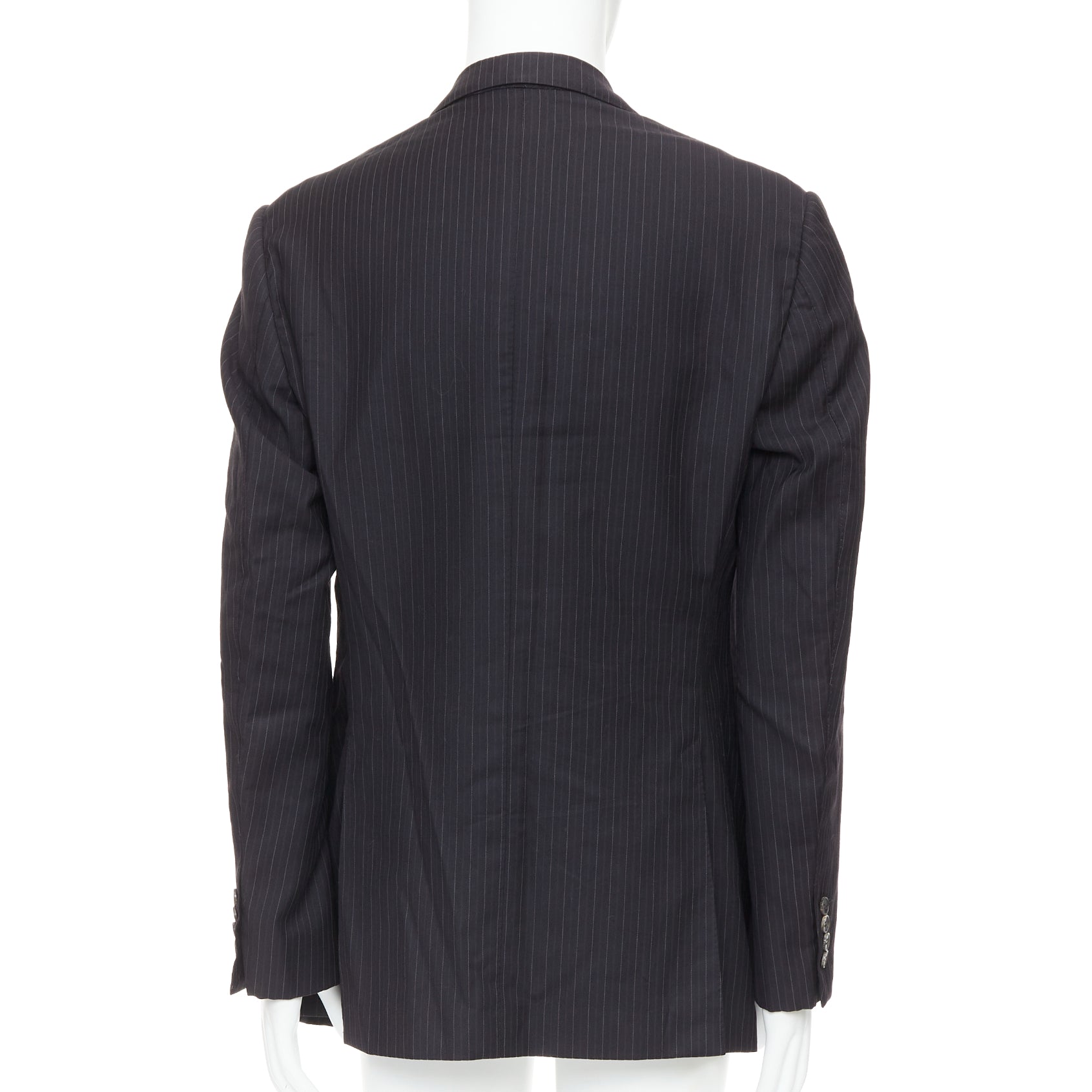 Gucci Grey Pinstripe Blazer - Side view