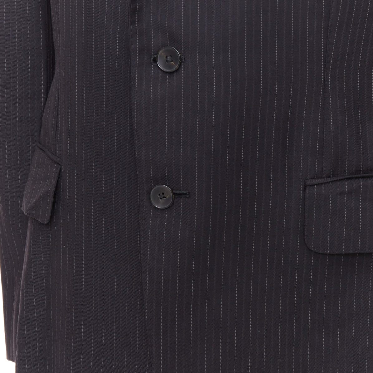 Gucci Grey Pinstripe Blazer - Detail 2