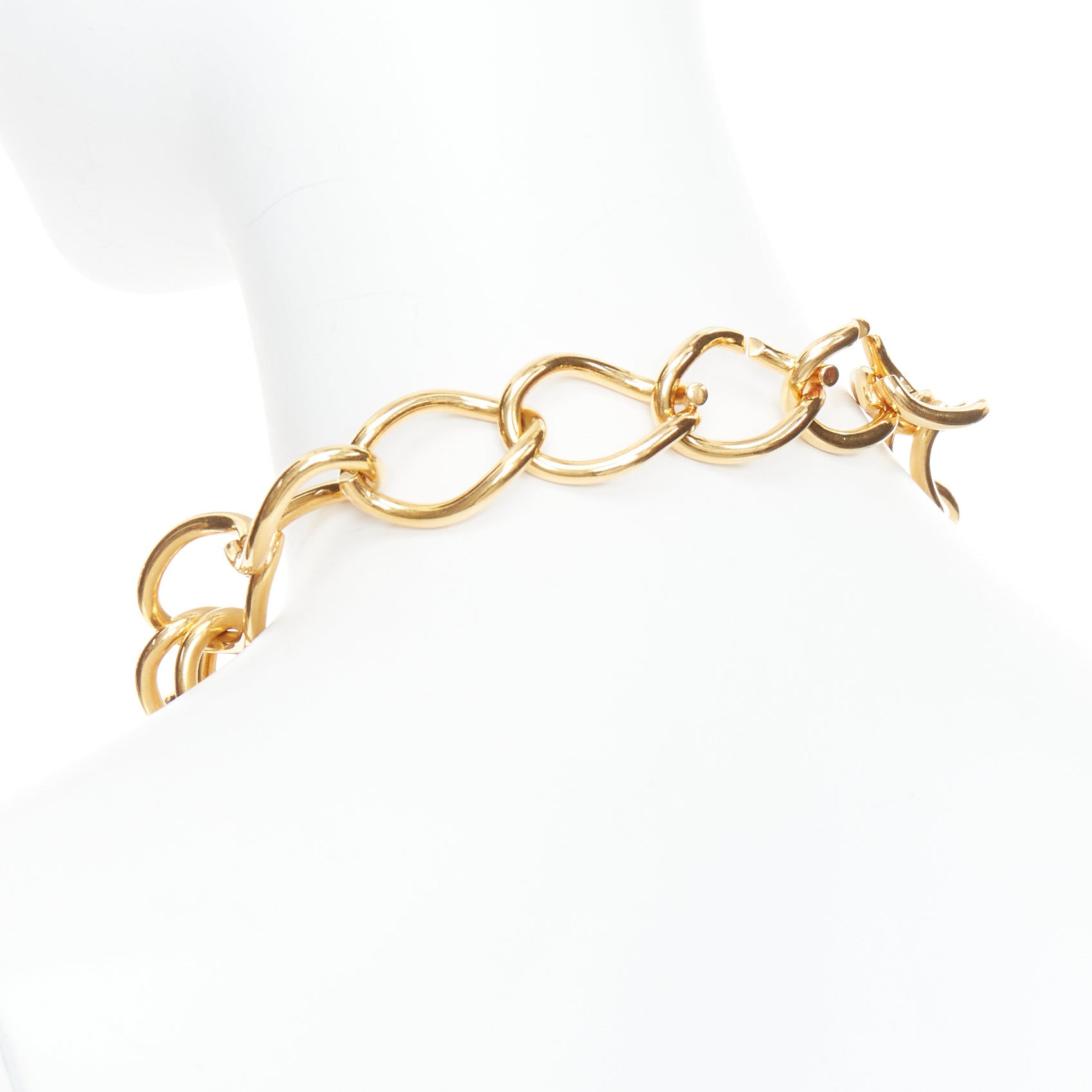 Celine Gold Chain Choker - Detail 1