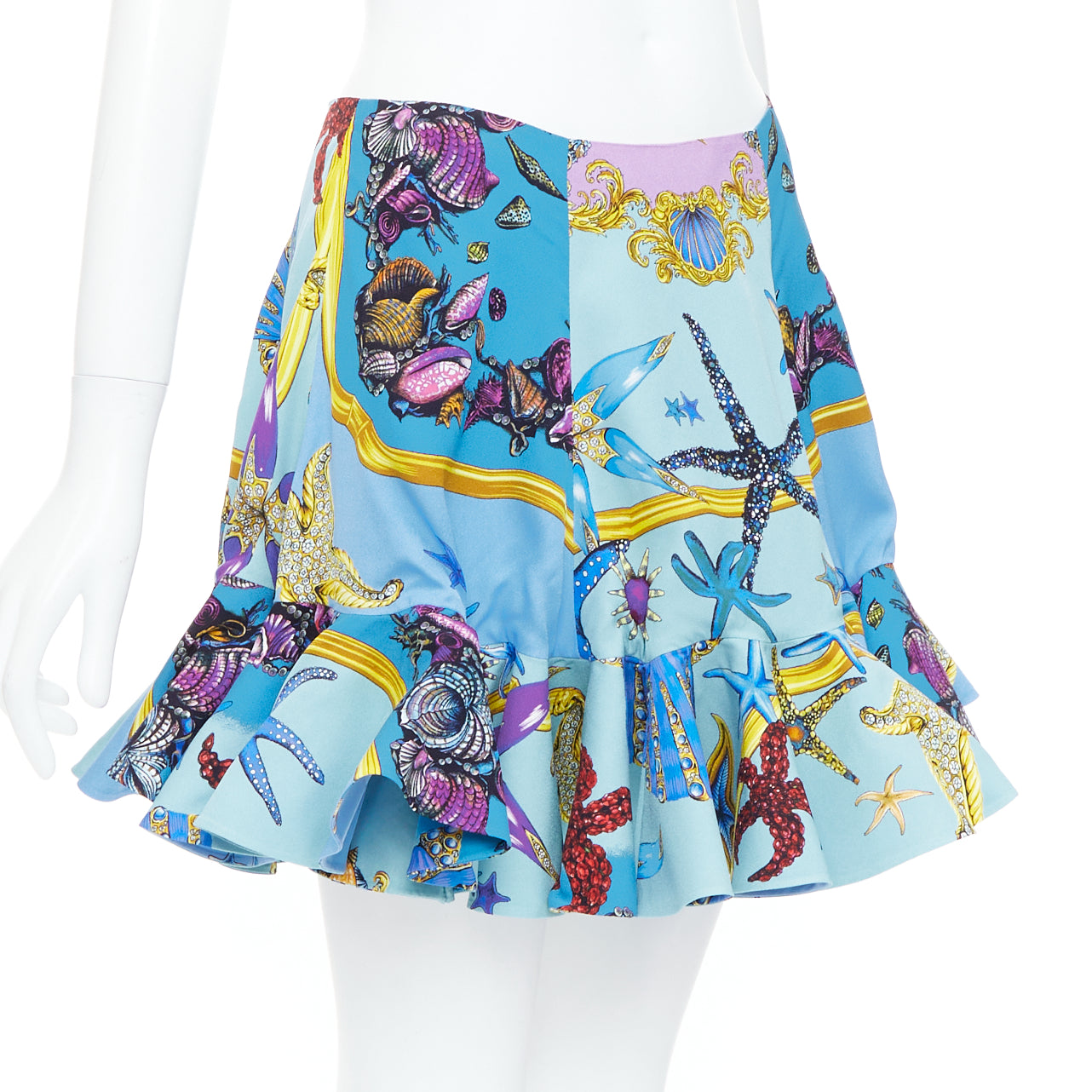 Versace Starfish Flutter Skirt - Image 6