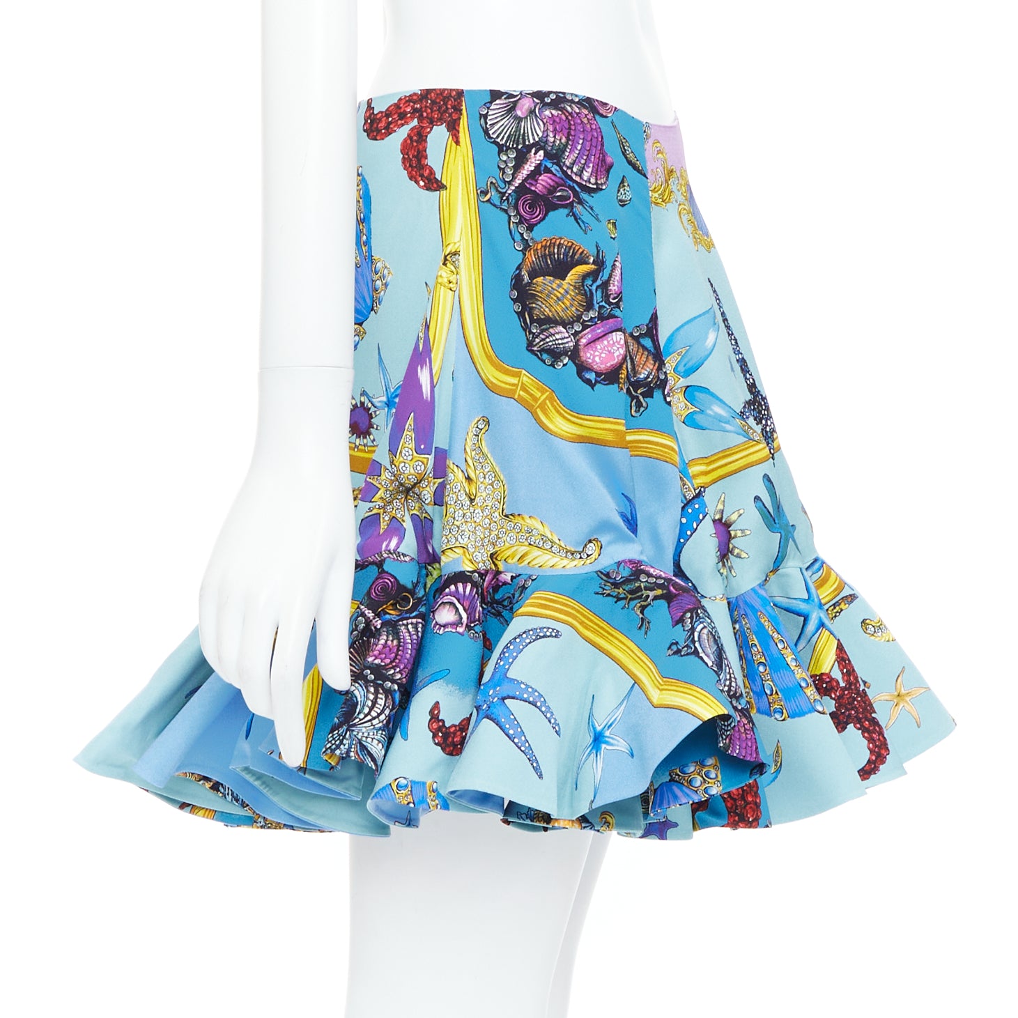 Versace Starfish Flutter Skirt - 4