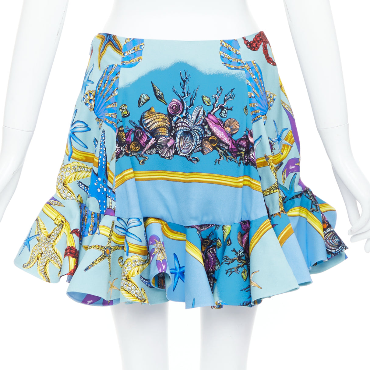 Versace Starfish Flutter Skirt - Side view
