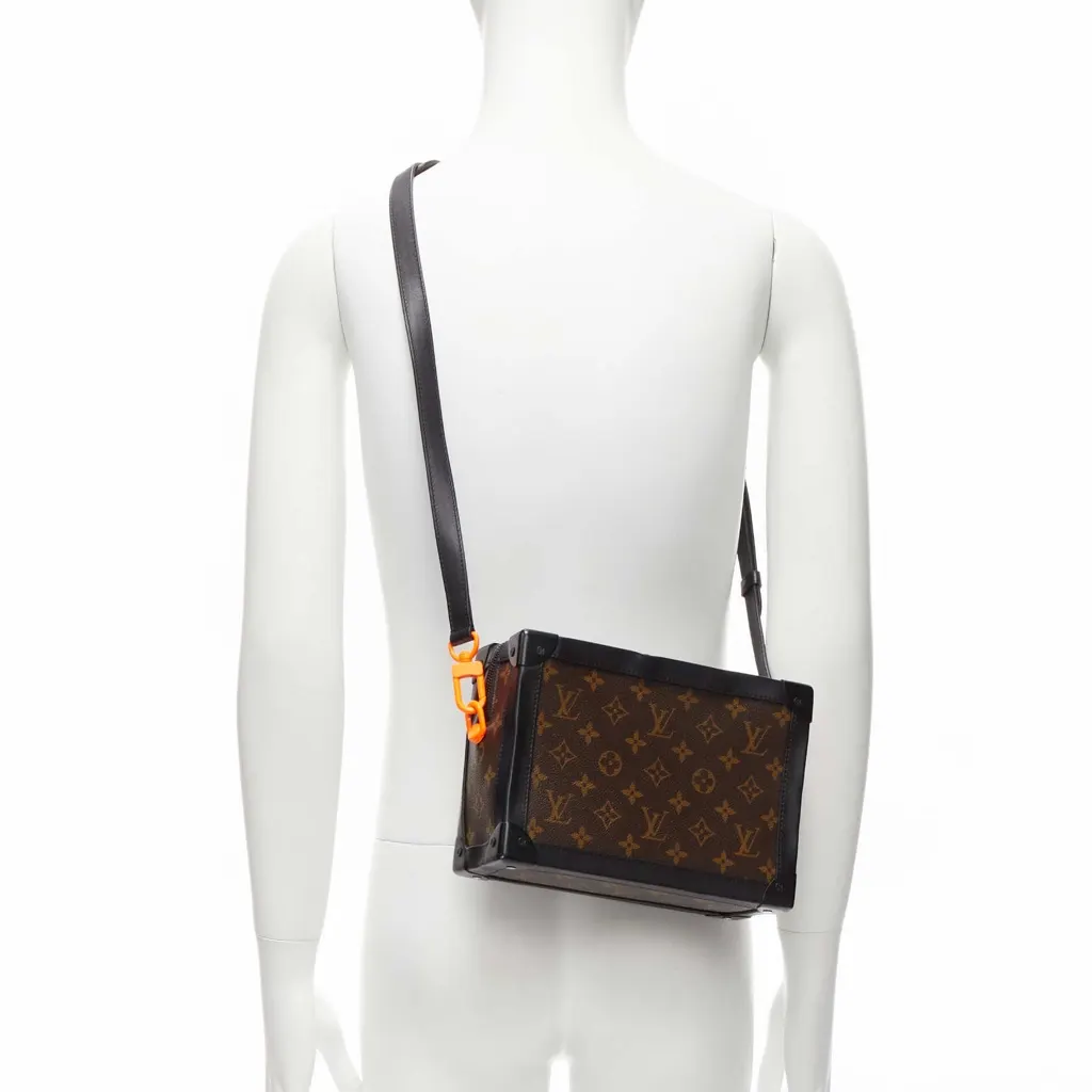 Louis Vuitton Solar Ray Soft Trunk Brown Canvas Very good - Back View