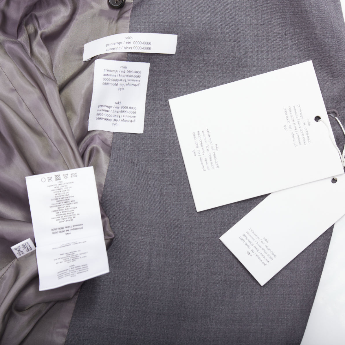 Unsigned / متعددة Grommet Belted Blazer - Image 10