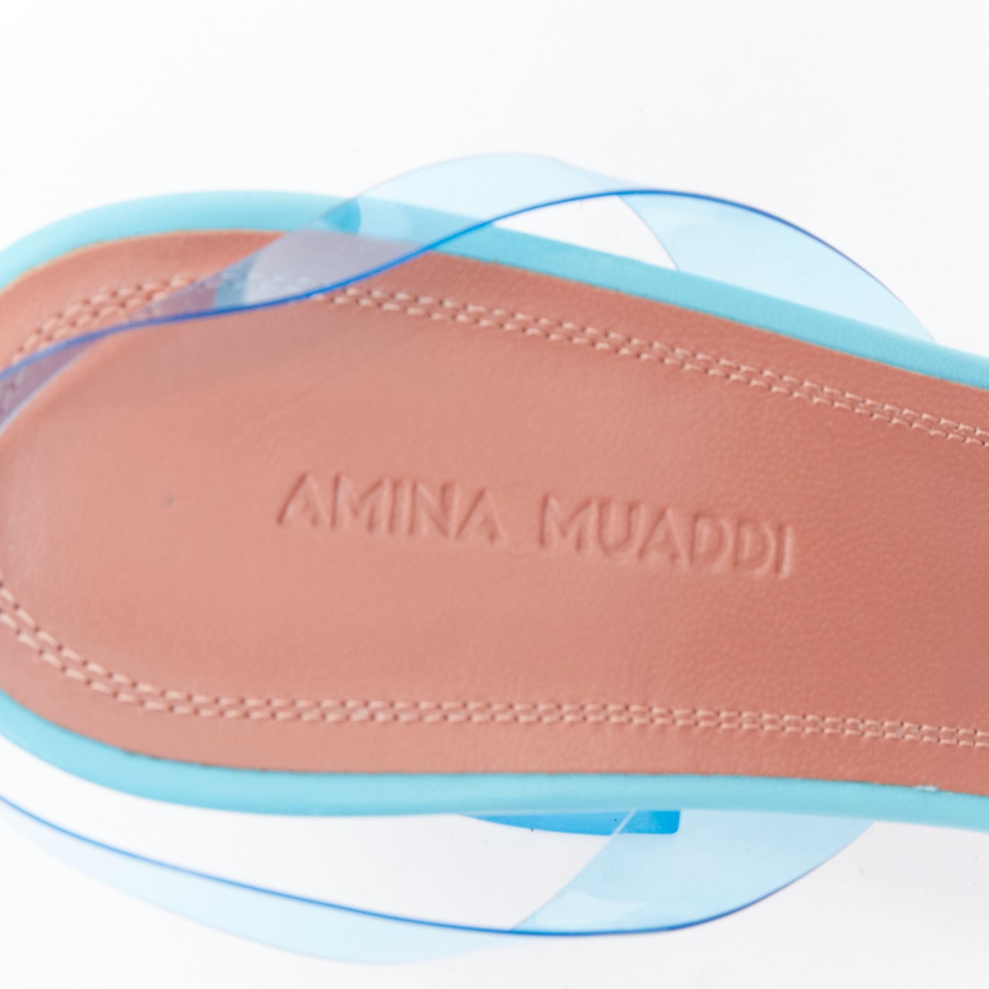 Amina Muaddi Rosie Glass 95 - Image 11