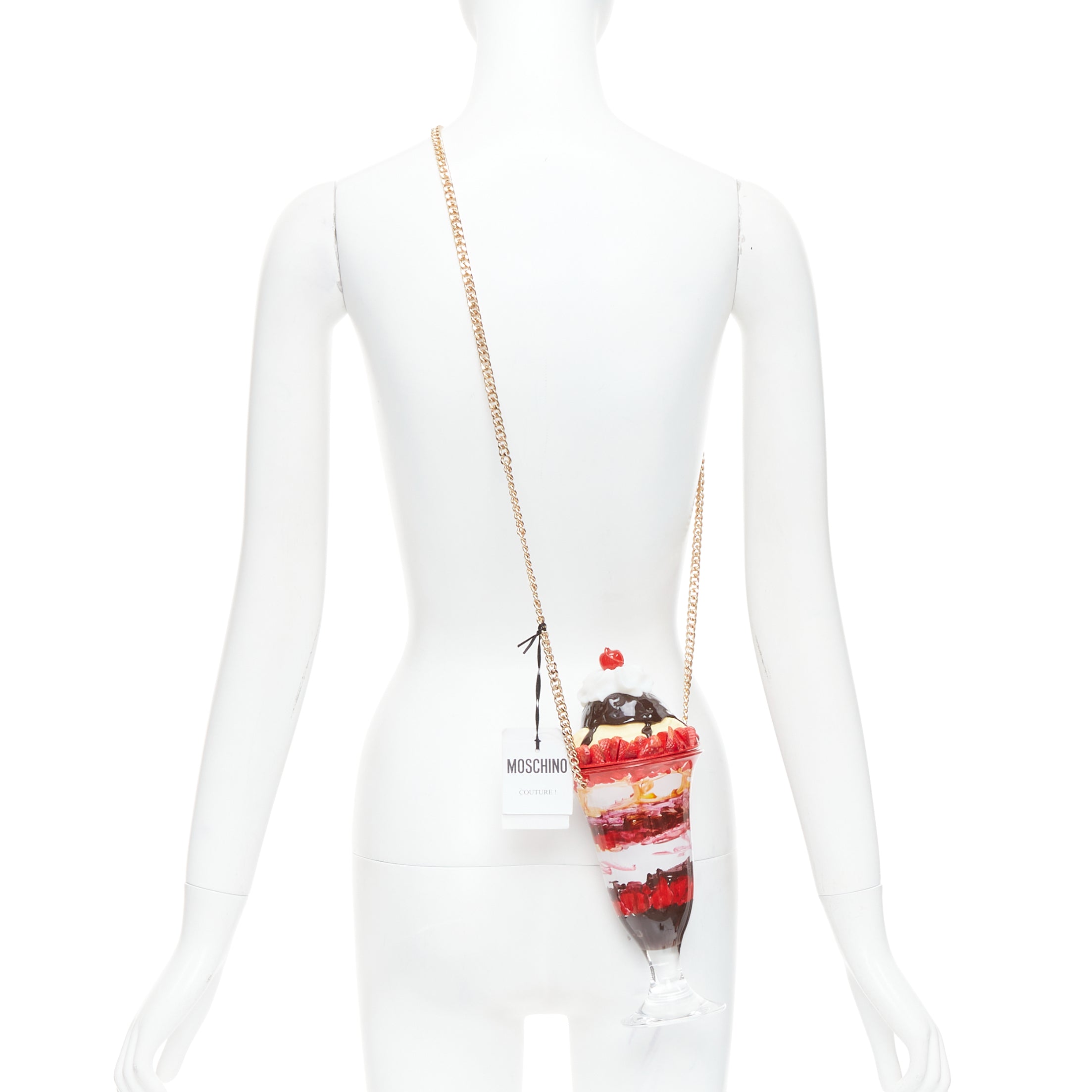 Moschino Ice Cream Chain Bag - Back view