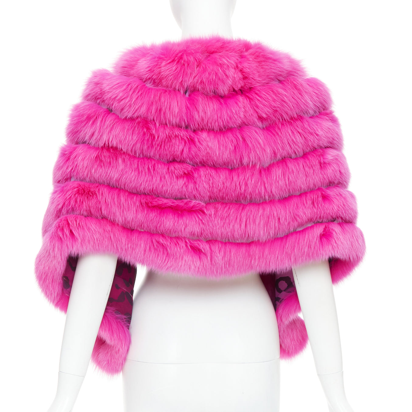 Dior Leopard Silk Shawl - Side view