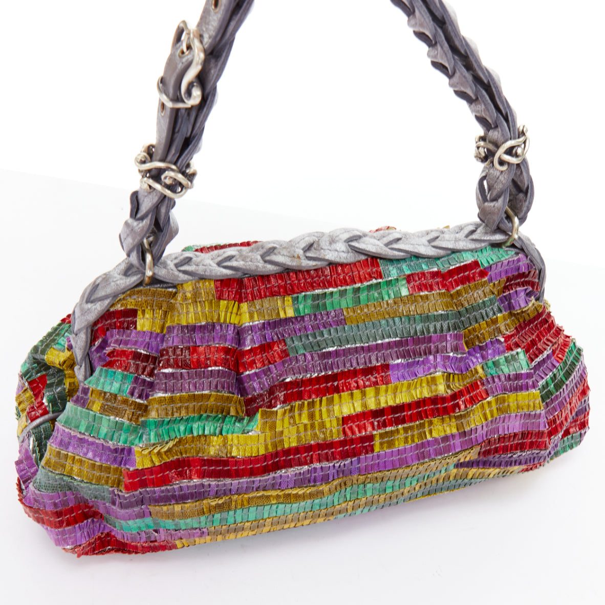 Bottega Veneta Multicolor Frame Bag - Image 10
