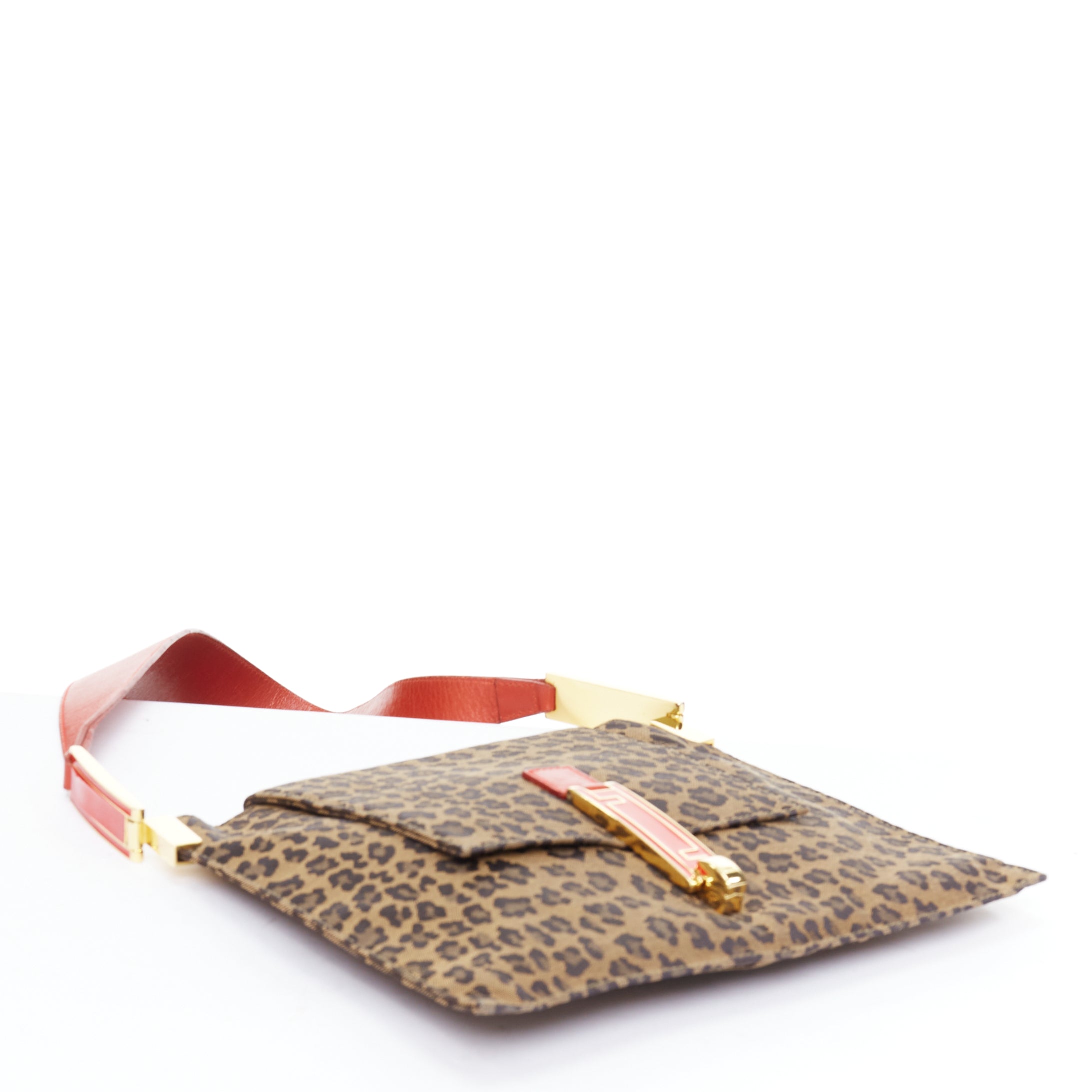 Fendi Leopard FF Shoulder Bag - Detail 1
