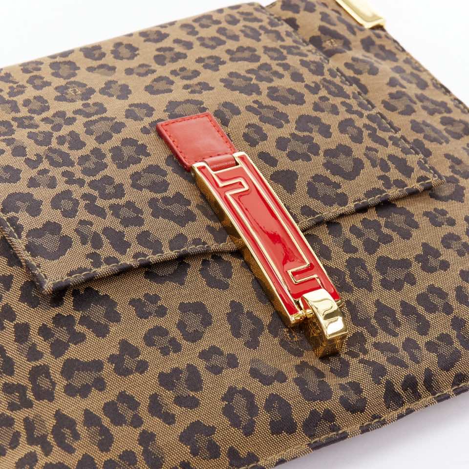 Fendi Leopard FF Shoulder Bag - Detail 2