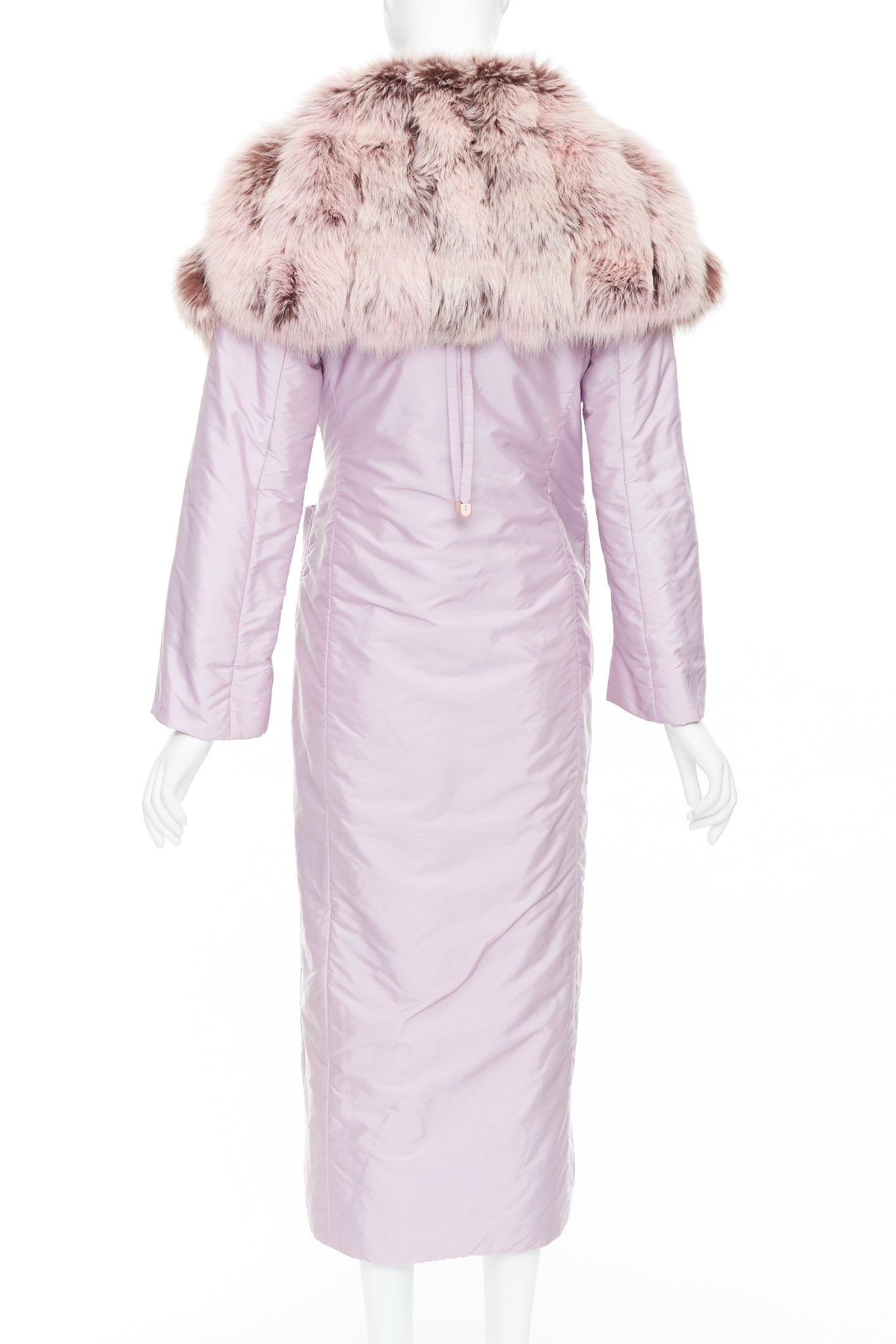 Ermanno Scervino Purple Nylon Coat - Detail 1