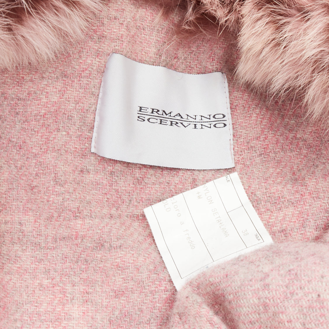 Ermanno Scervino Purple Nylon Coat - Image 11