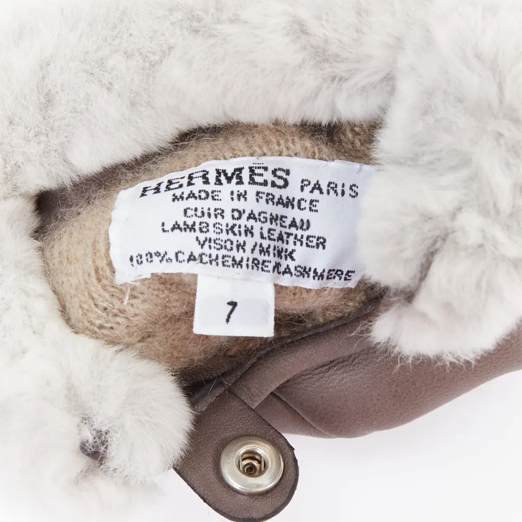 Hermès Princesse Grey Leather Fair - Box View