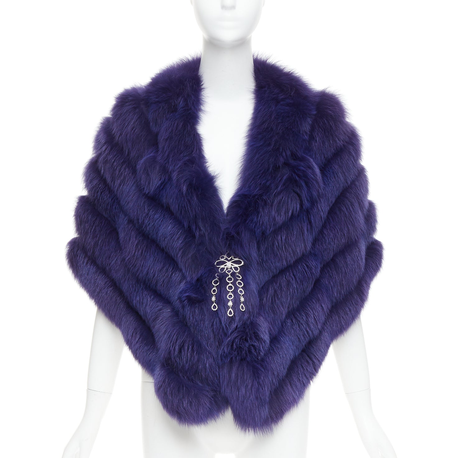 Dior Fur Shawl Brooch