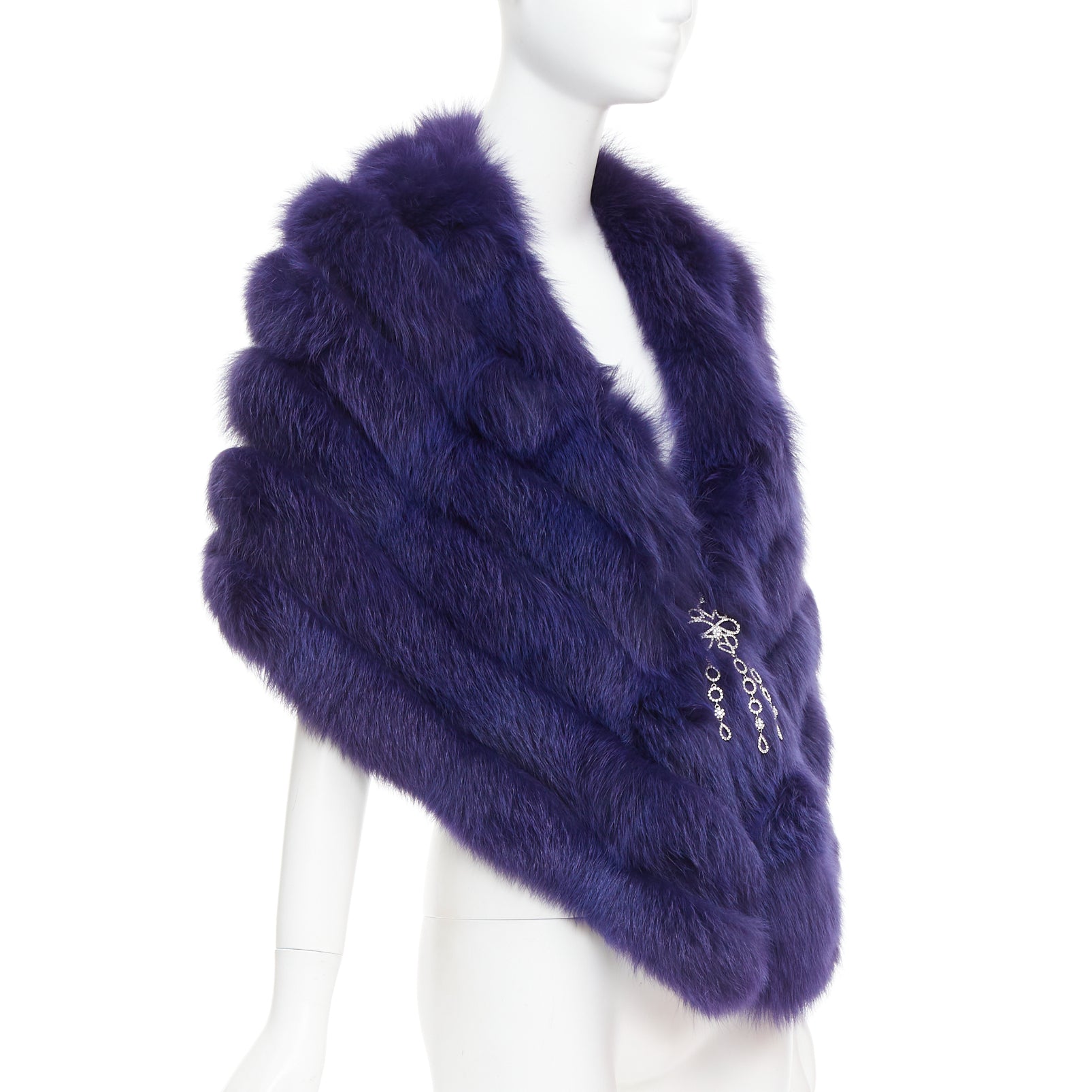 Dior Fur Shawl Brooch - Image 6