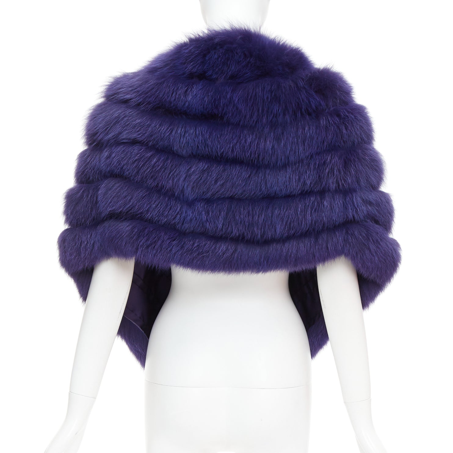 Dior Fur Shawl Brooch - Side view