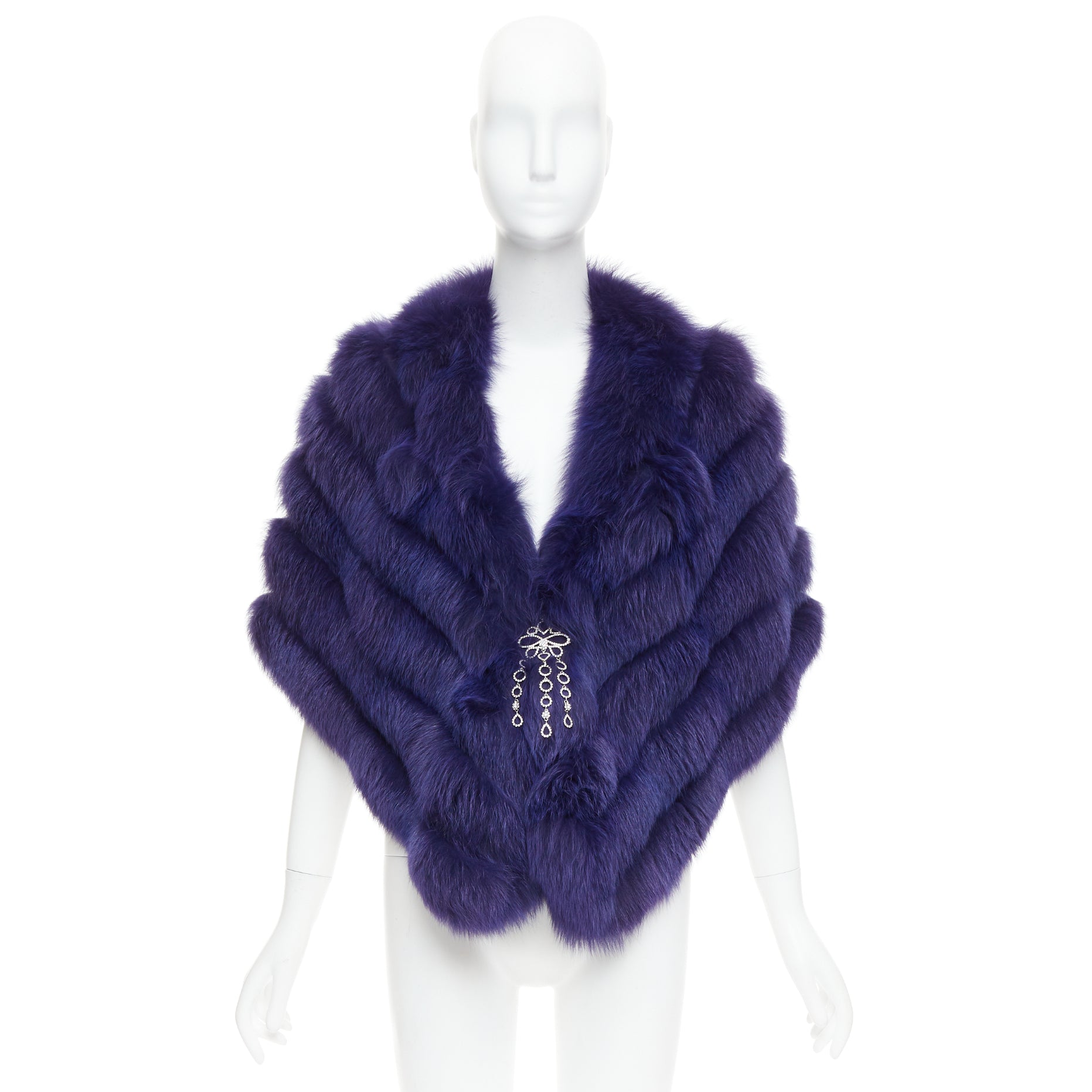 Dior Fur Shawl Brooch - Image 12