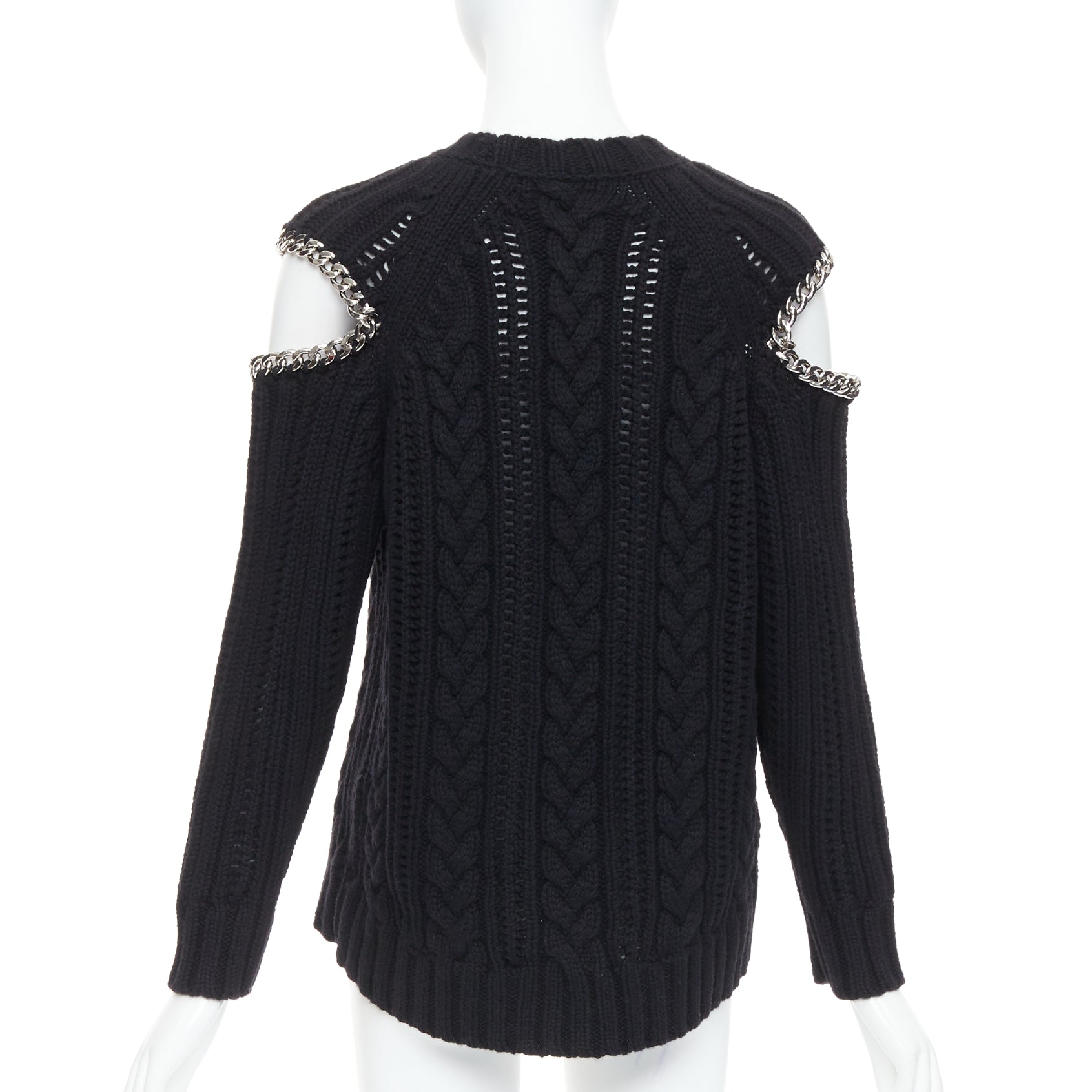 Alexander Mcqueen Chain Cold Sweater - Side view