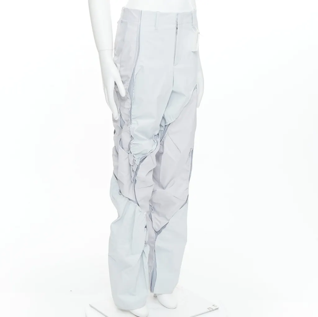 Post Archive Faction Ice Nylon Pants Blue Never worn, with tag - Inside View