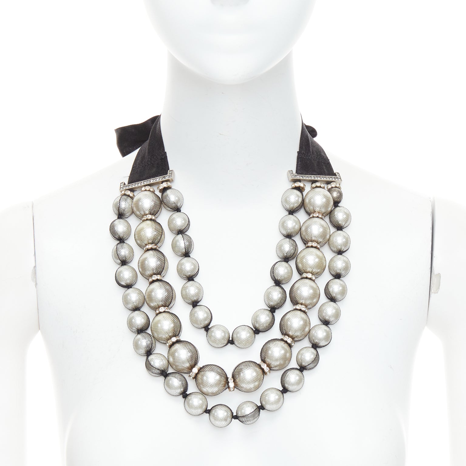 Lanvin Strand Tie Necklace