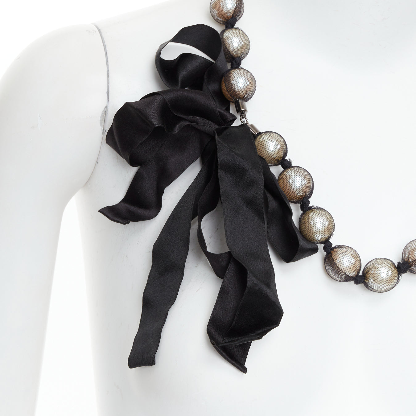 Lanvin Double Strand Necklace - Image 6