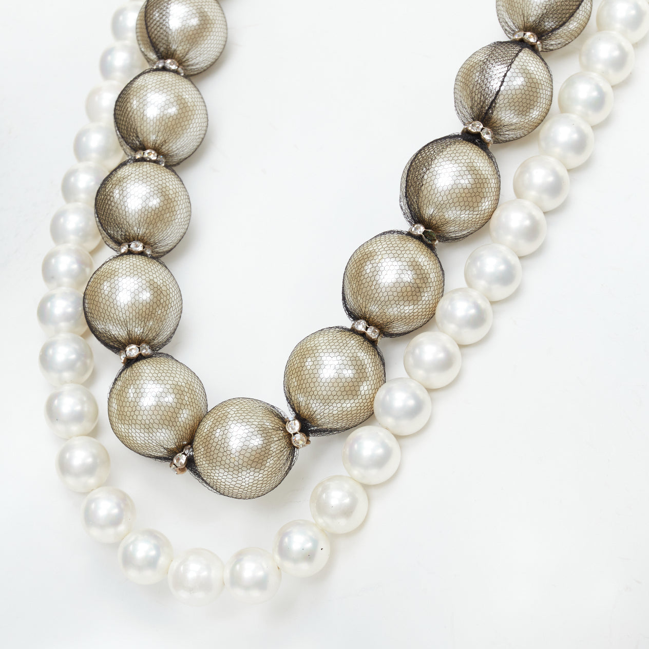 Lanvin Faux Pearl Necklace - Image 6