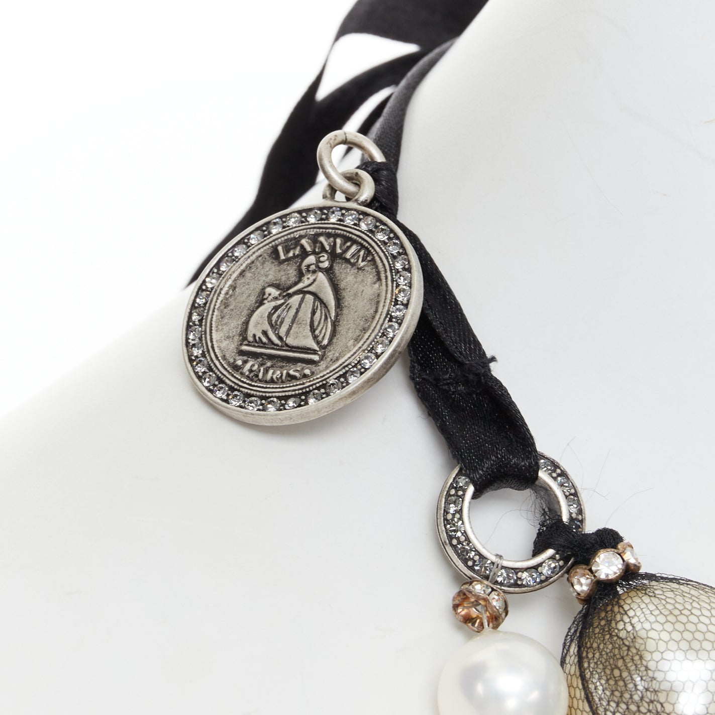 Lanvin Faux Pearl Necklace - 4