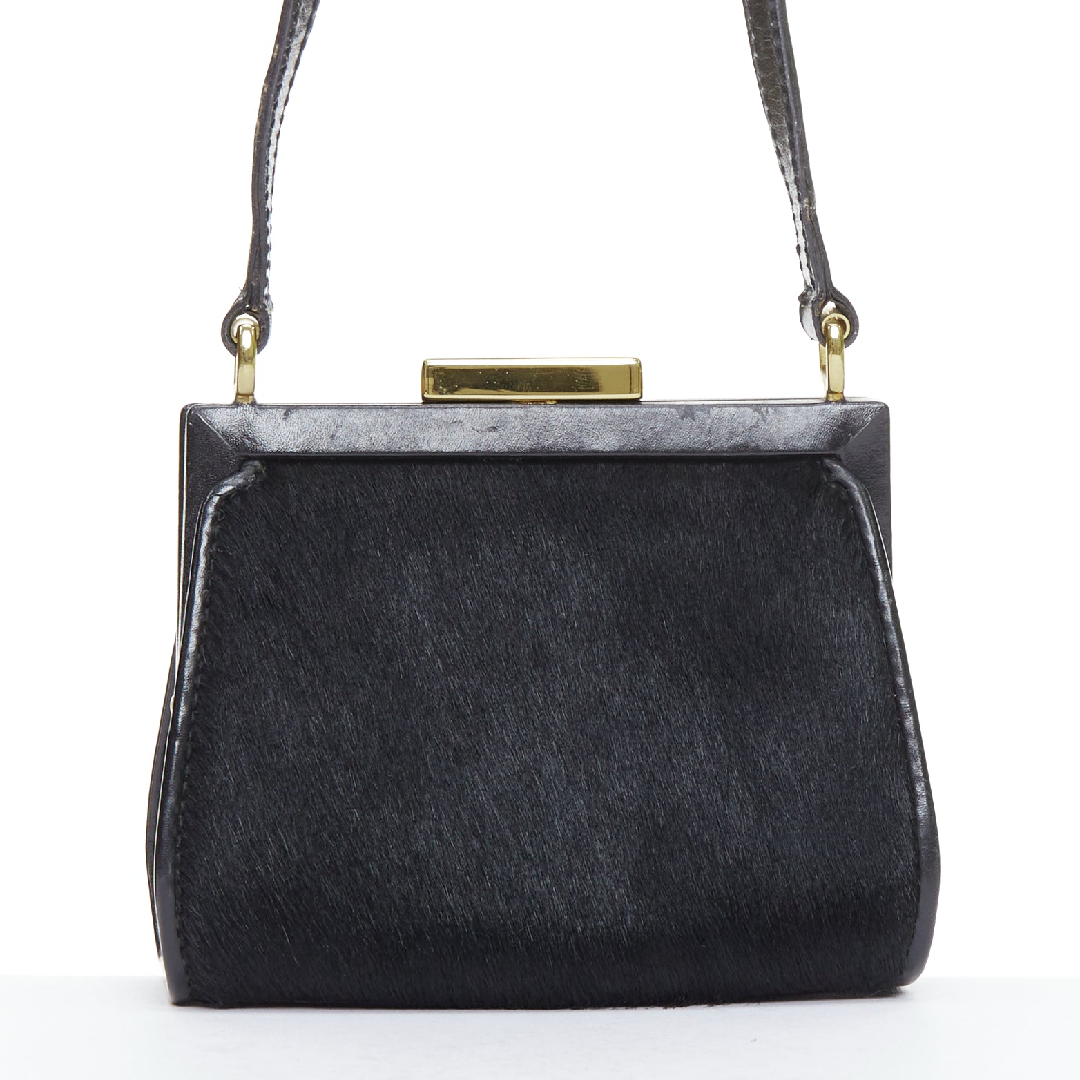 Gucci Pony Hair Mini Bag - Side view