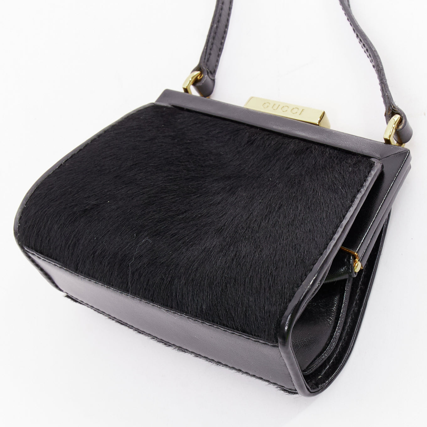 Gucci Pony Hair Mini Bag - Image 10