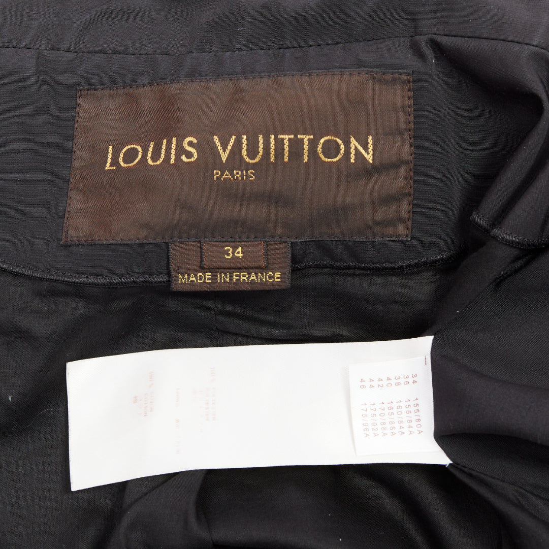 Louis Vuitton Black Gold Button Jacket - Image 10