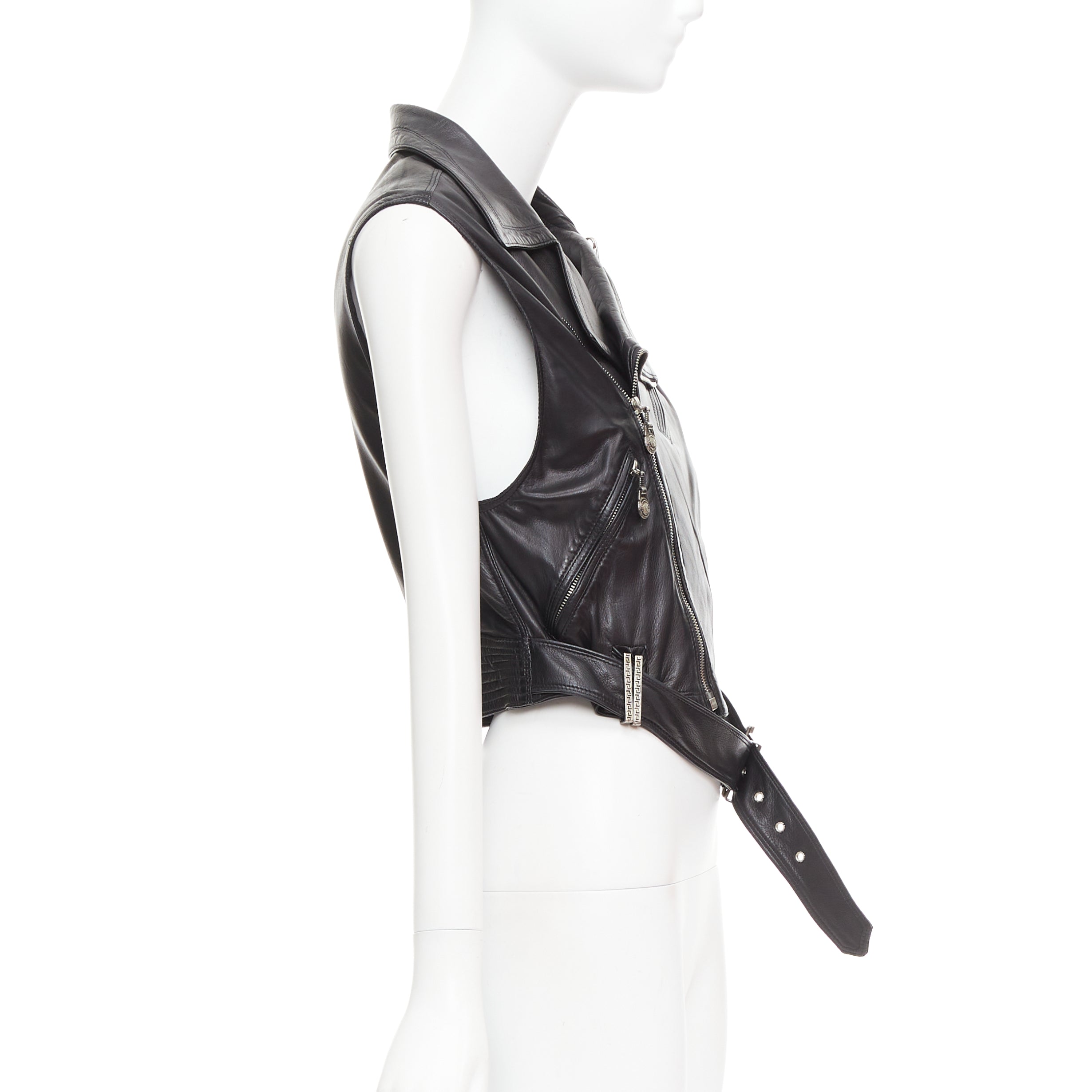 Gianni Versace Medusa Pin Vest - Side view