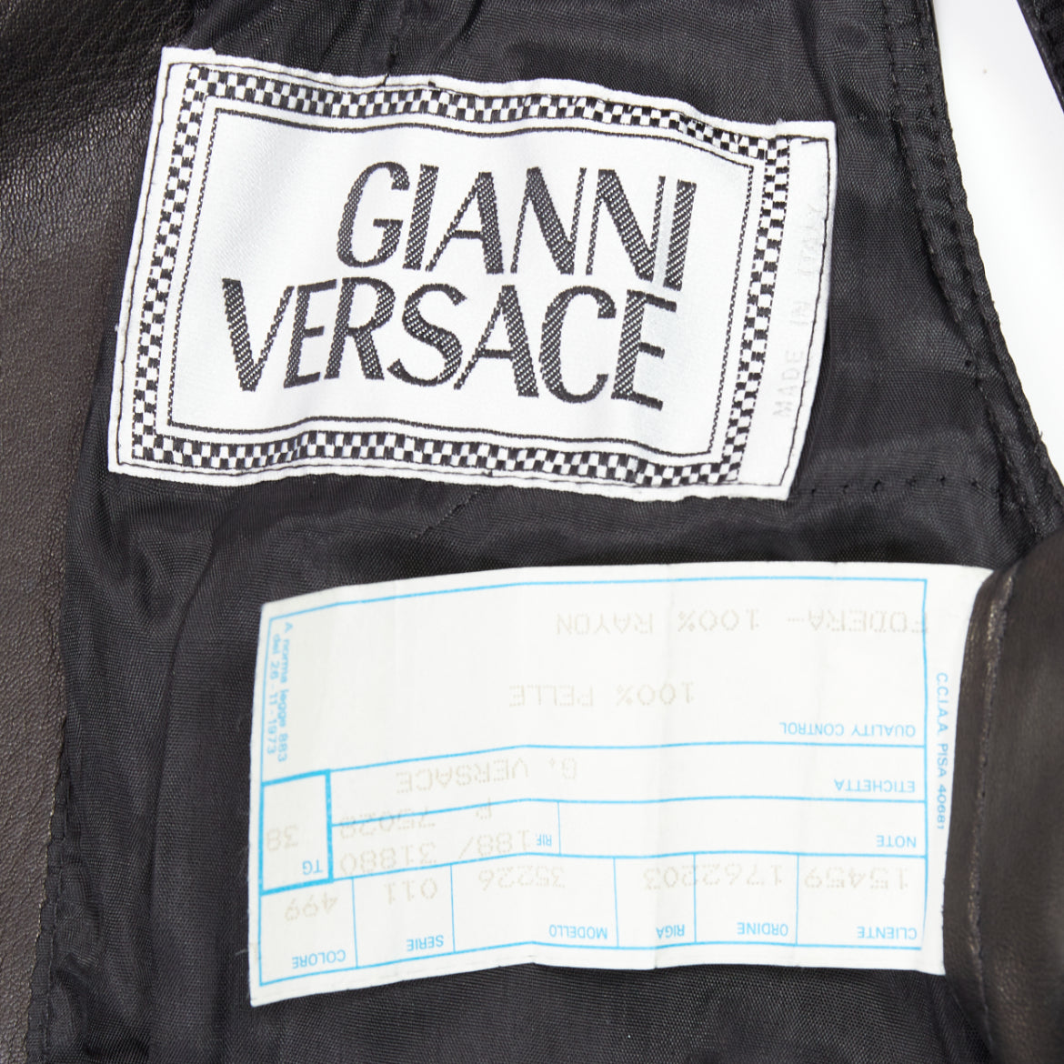 Gianni Versace Medusa Pin Vest - Image 12