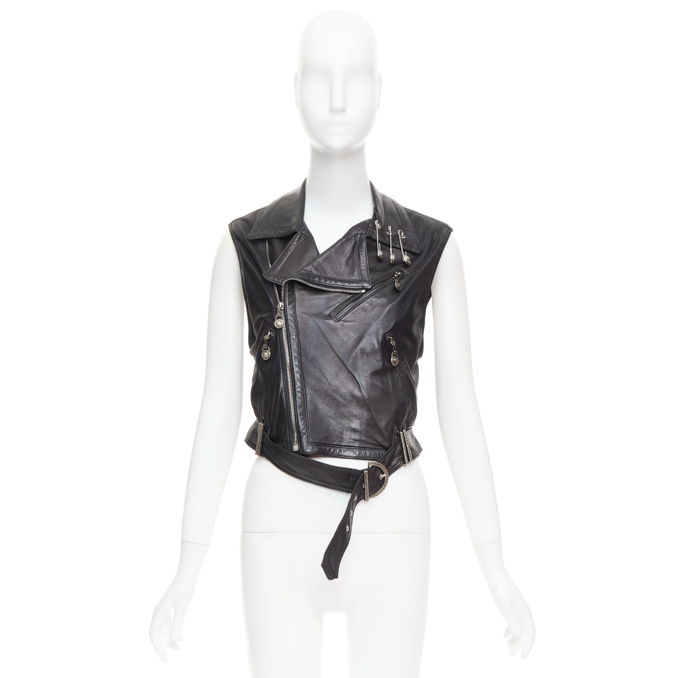 Gianni Versace Medusa Pin Vest - Image 13