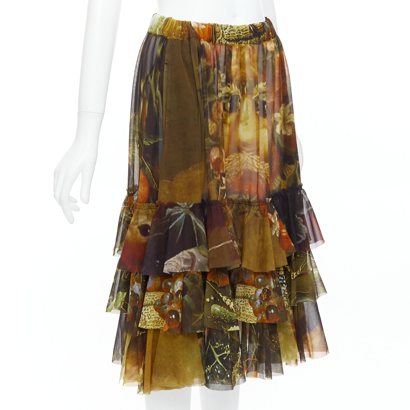 Comme Des Garcons Face Print Skirt - Image 6