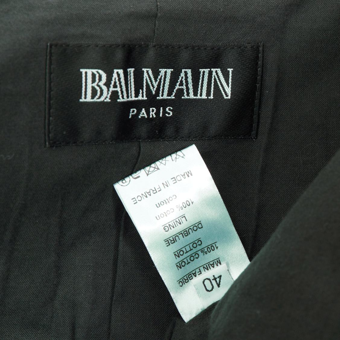 Balmain Green Military Jacket - Image 10