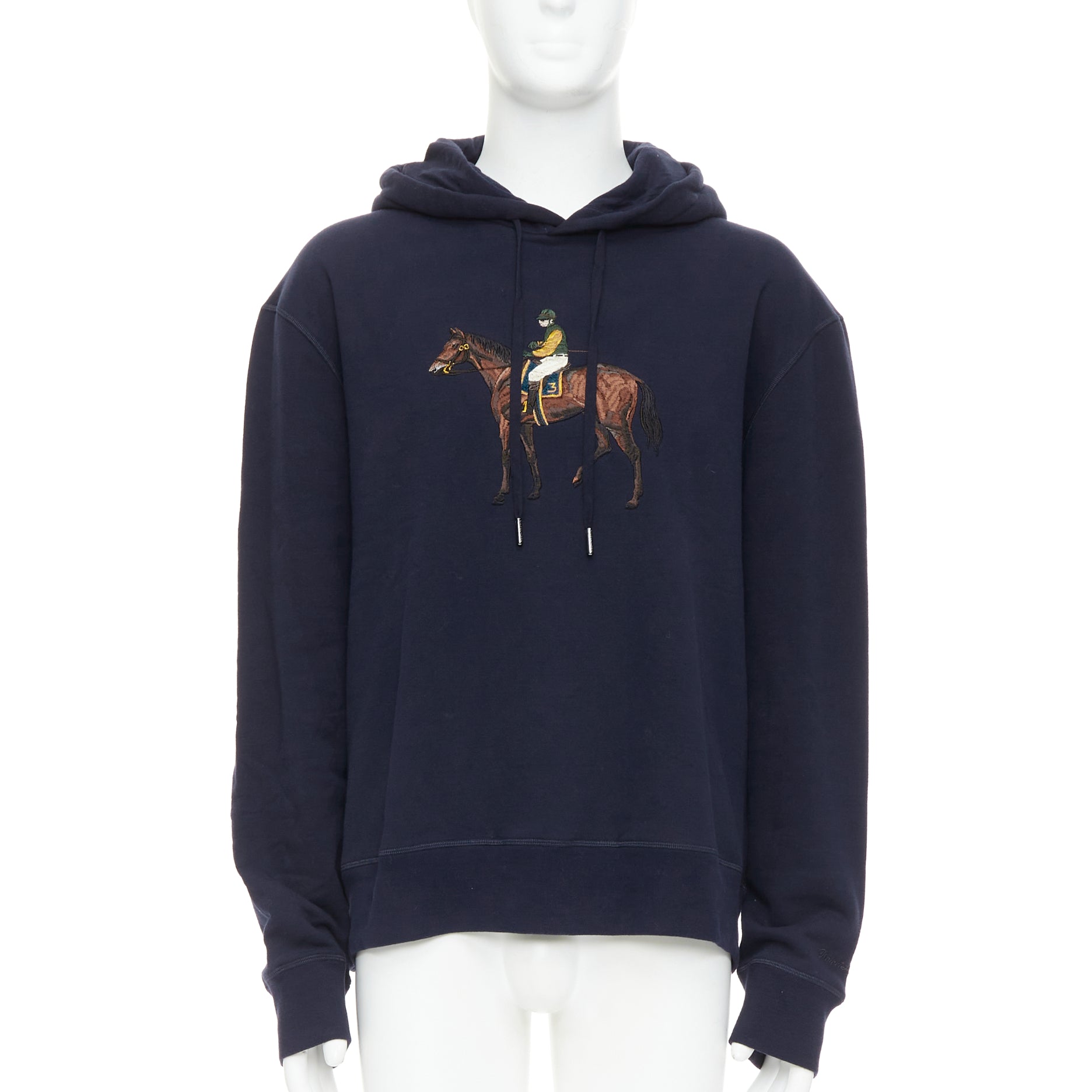 Ralph Lauren Horse Embroidered Hoodie