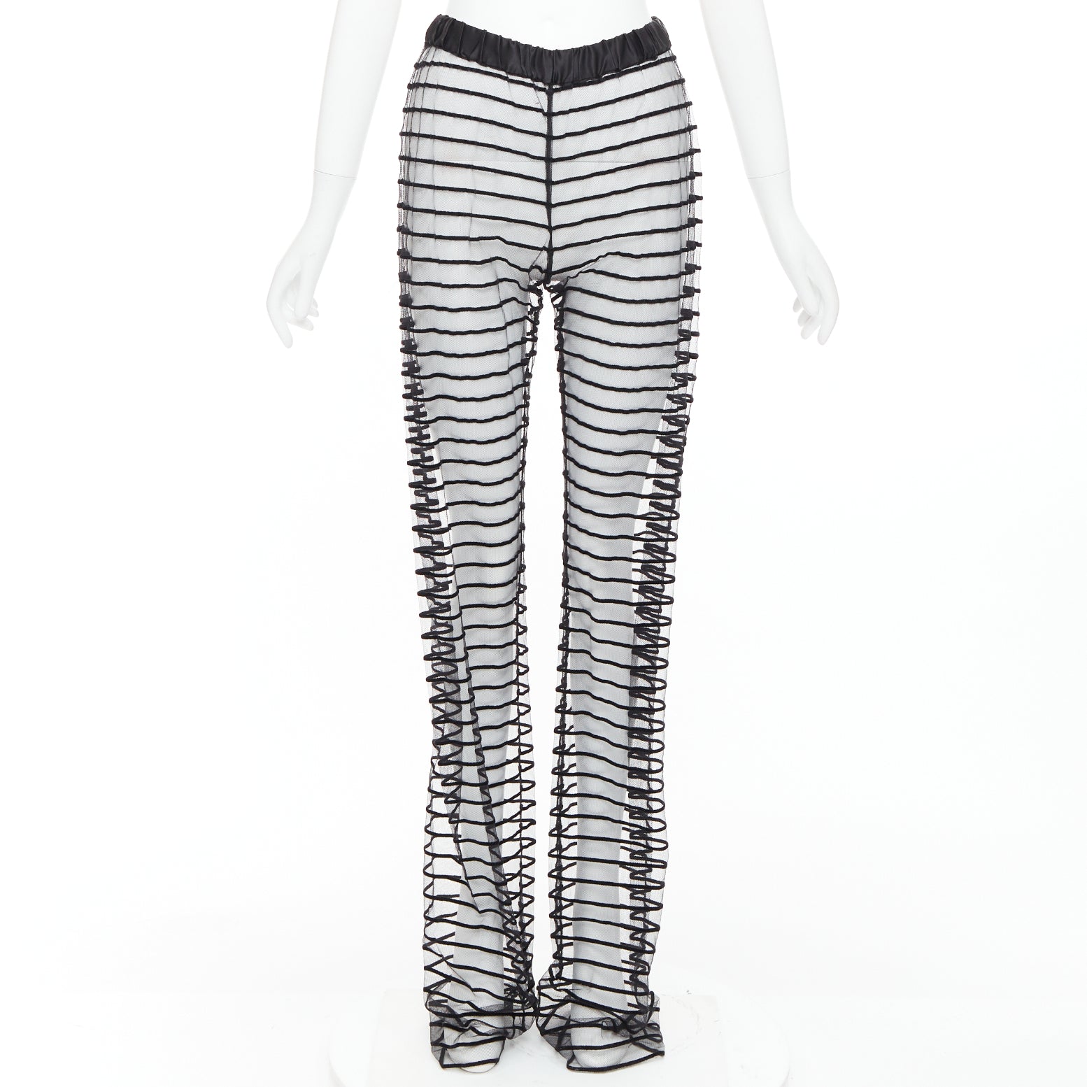 Dries Van Noten Sheer Straight Pants