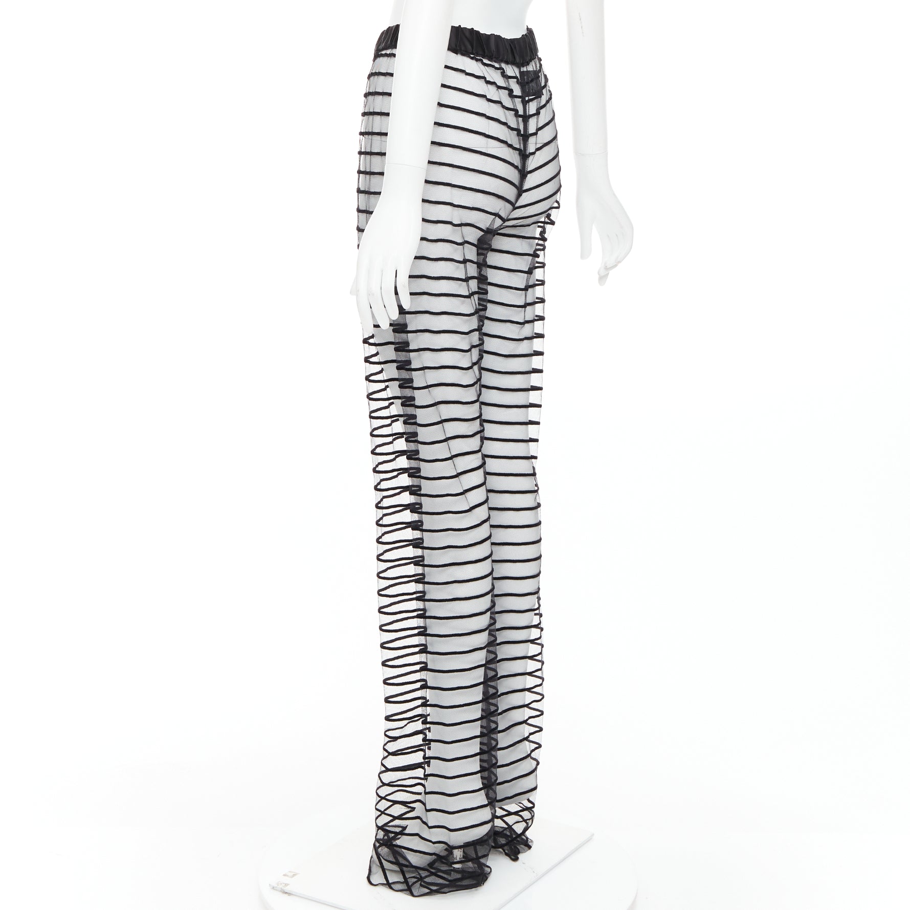 Dries Van Noten Sheer Straight Pants - Detail 1