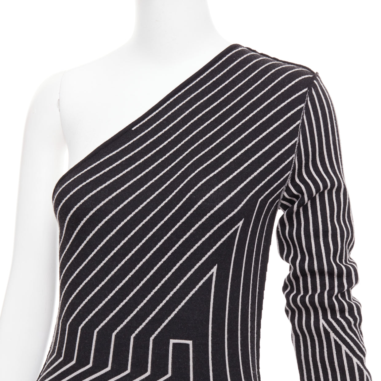 Rick Owens Geometric Slit Dress - Back view