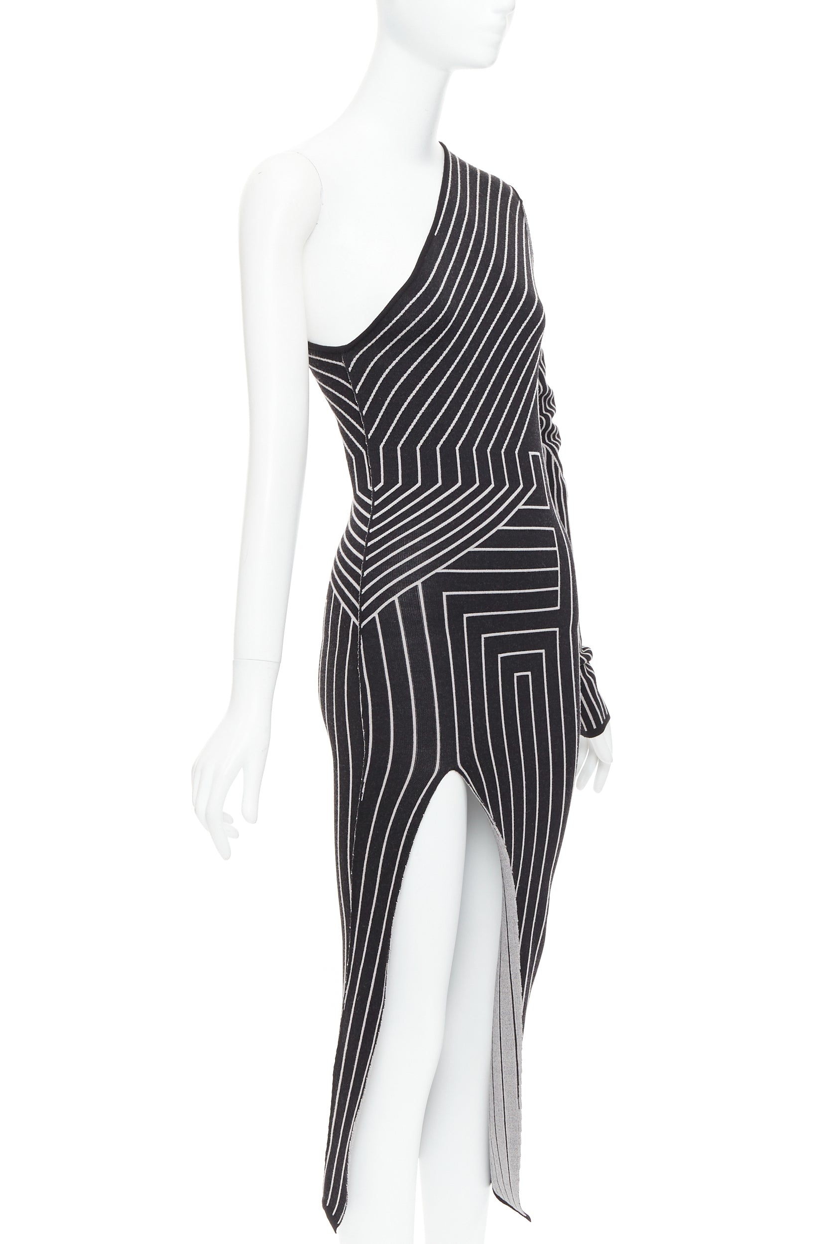 Rick Owens Geometric Slit Dress - Image 6